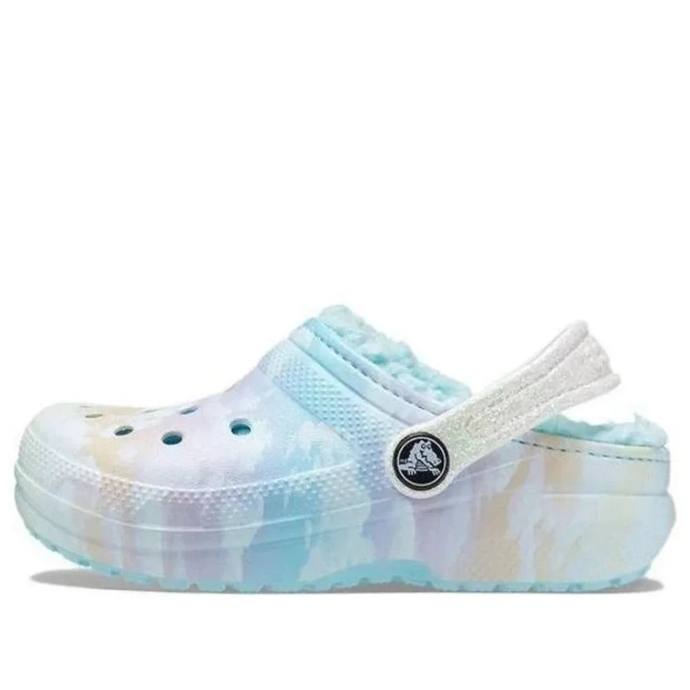 Crocs(GS) Crocs Classic Lined Out of This World Clogs 'Multi-Color' Size 3